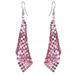 Cotton Candy Pink Earrings
